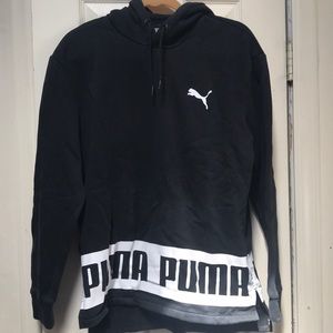 mens puma pullover hoodie sweatshirt size medium